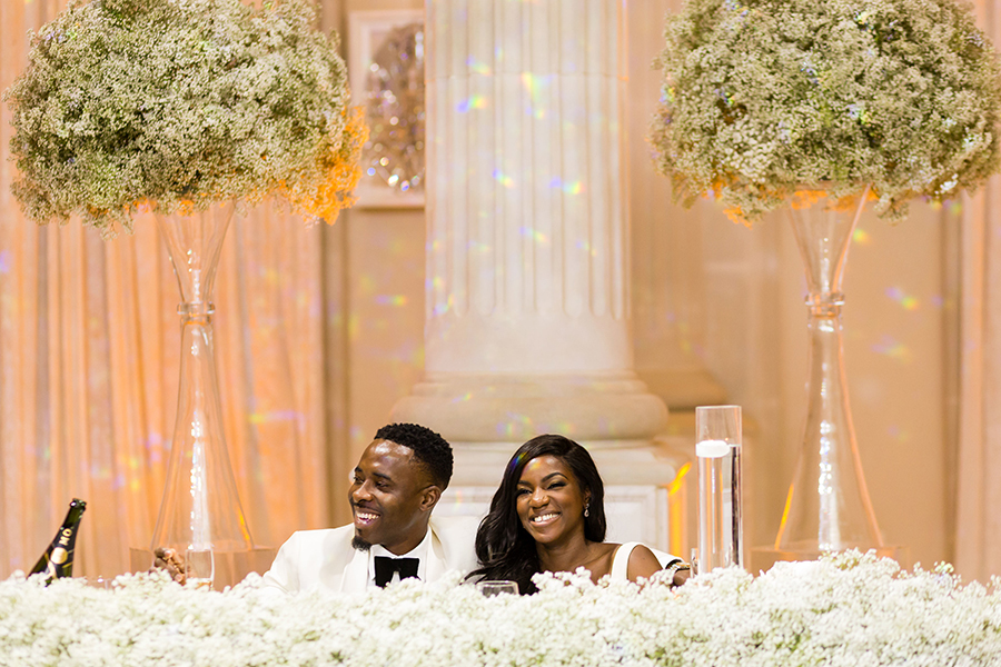 Sade + Ayo's Nigerian multicultural luxury wedding at Bellevue Conference Center Virginia Photo credit: © Petronella Photography http://bypetronella.com